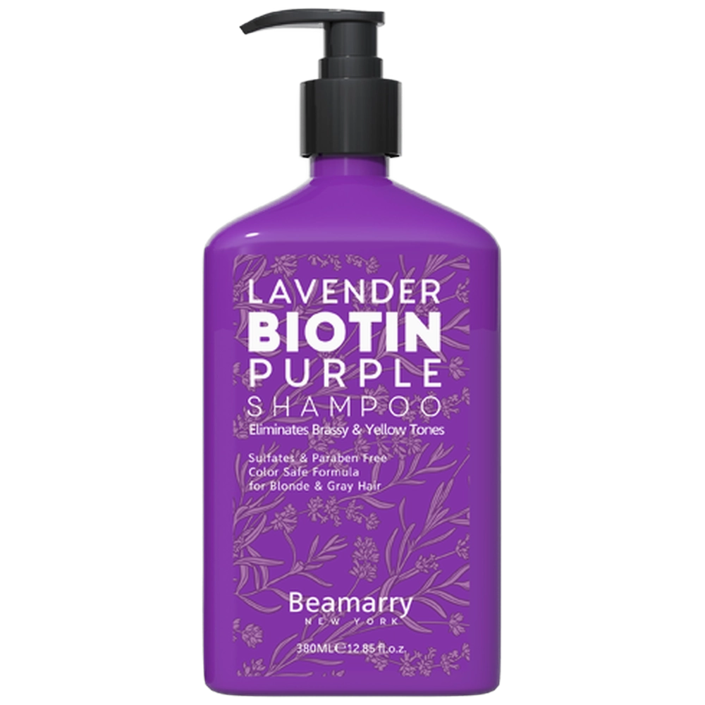 BEAMARRY Lavender Biotin Purple Shampoo 380ml