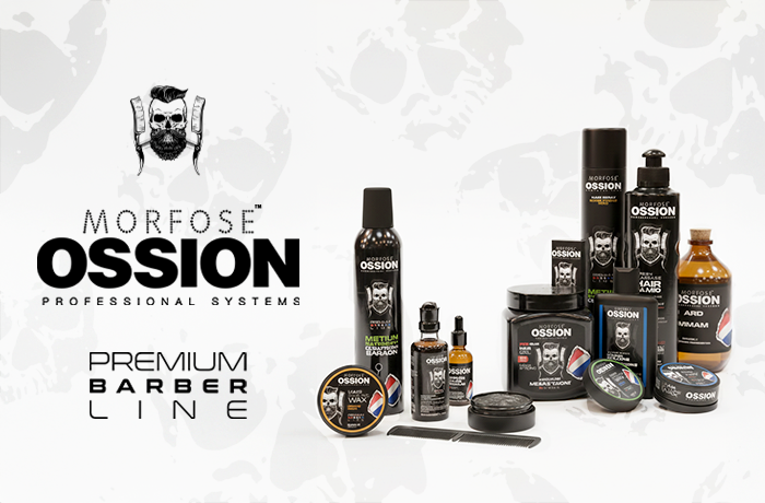 Ossion barber grooming and styling range