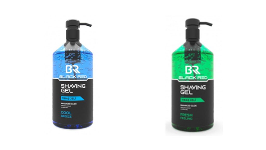 Black and Red Shaving Gel 1L