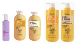Shakebar Curl & Shine shampoo and conditioner with Curl Activator Cream