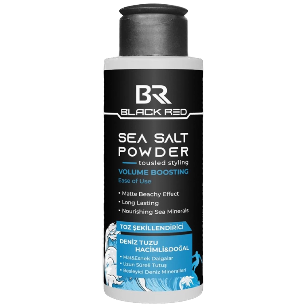 Black Red Sea Salt Styling Powder